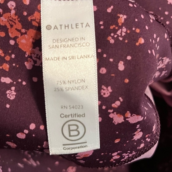 Athleta Ultimate Stash Pocket Splat Capri - Picture 4 of 5